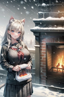 マッチの代わりに暖炉はいかがですか？