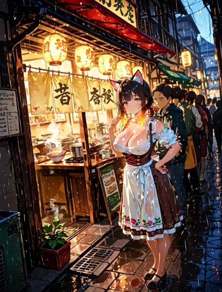 行列まち