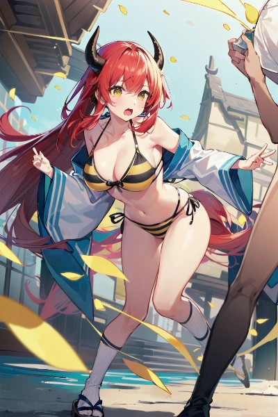 豆を投げないでっ！