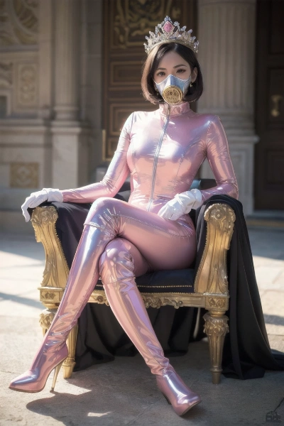 シャイニーピンクスーツプリンセス