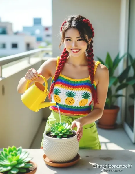 トロピカル・パンクな楽園：ベランダガーデニング - Tropical Punk Paradise: Balcony Gardening