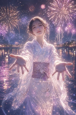 looking like a fairy