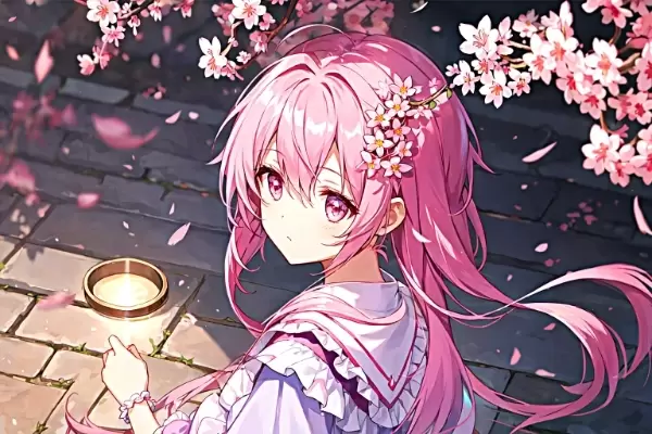 サクラ・ヘアクリップ