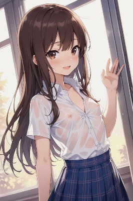 透け乳首見るだけ