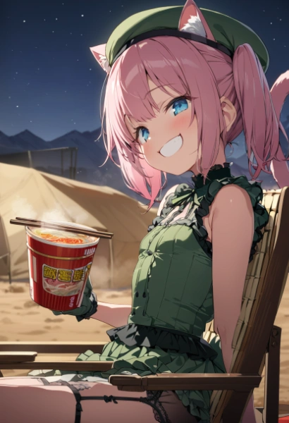 砂漠の夜の楽しみ