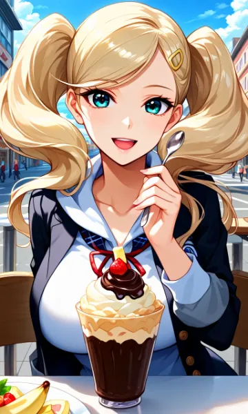 杏殿　バナナサンデー