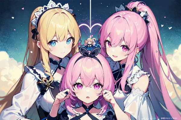 三姉妹：末永くなかよく