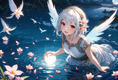 湖のエルフ