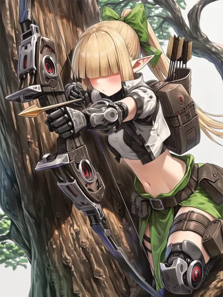メカクレアチャ子
