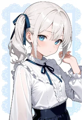 うちの子のサイドテール