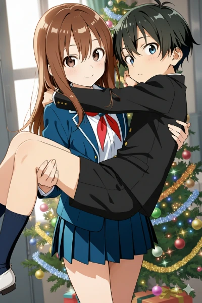 クリスマス・お姫様だっこ・チャレンジ