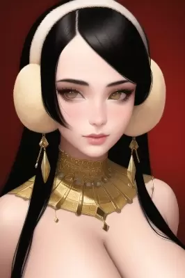 Barbara with Earmuffs
