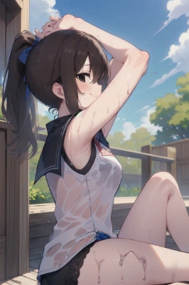 スケスケの娘