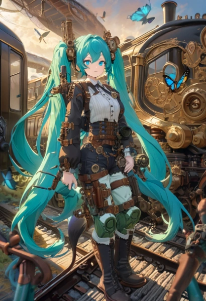 初音ミク　スチームパンク