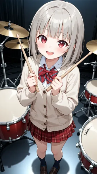 ドラム叩けますよ！