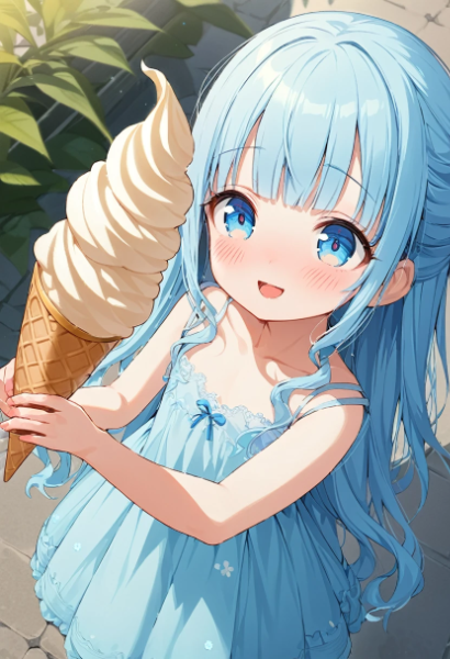 でっかいソフトクリームには夢がある(12枚)