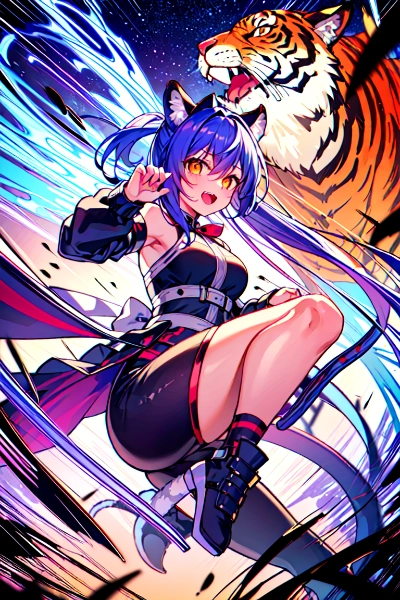 虎のように…!!