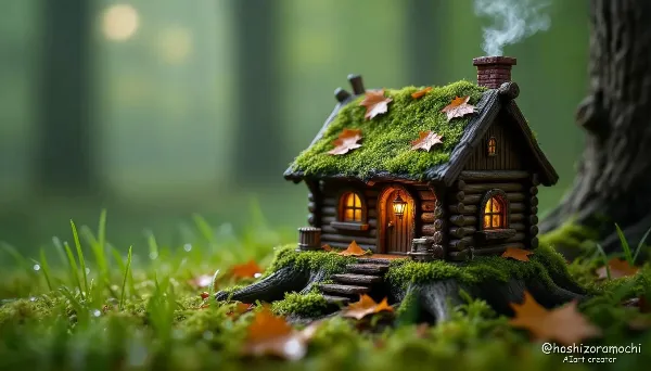 森の奥の秘密基地 - Secret base deep in the forest