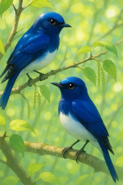 青い鳥たちの森の約束