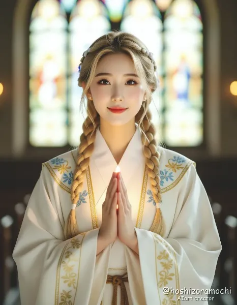 聖光に包まれし僧侶 - Monk enveloped in holy light