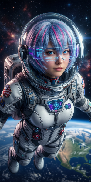 雫ちゃん💧宇宙服