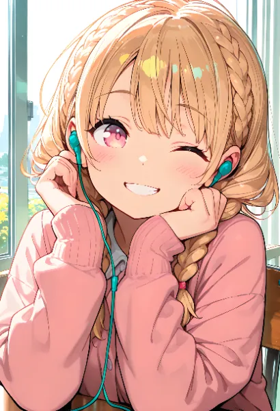 「この曲凄く良いね♪君も聞いてみる？」