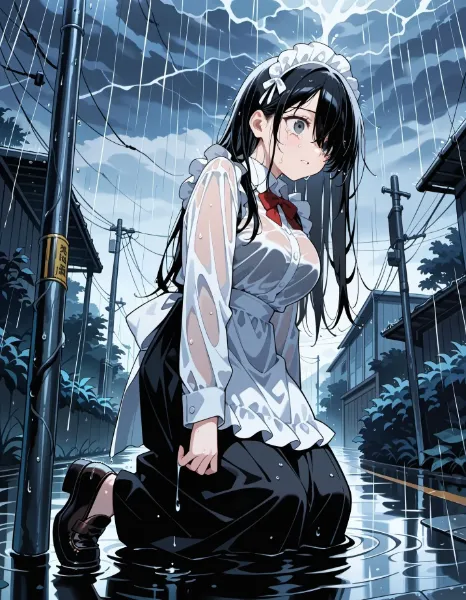 絶望のメイドさん