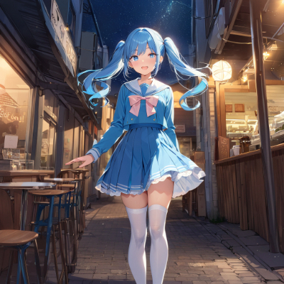 夜の帰り道