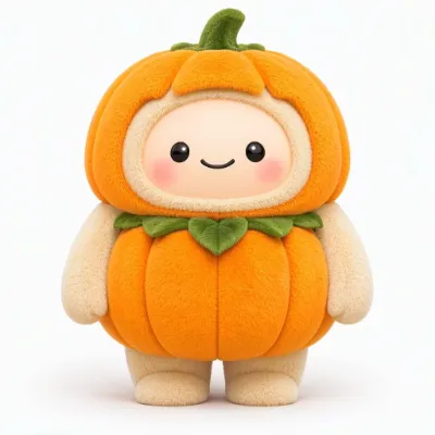 ハロウィン限定！かぼちゃJollyちゃん爆誕｜もふもふジャック・オー・ランタン