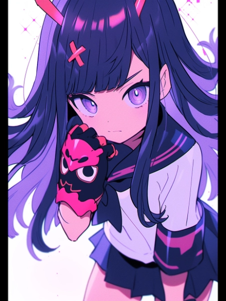 No.627 グローブの女子高生