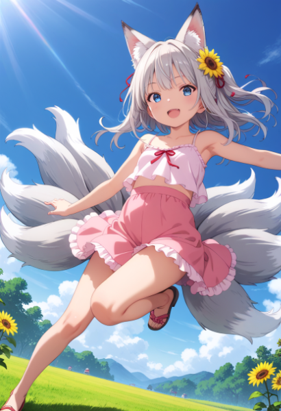 真夏のナインテールちゃん