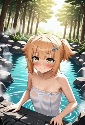 温泉クレアちゃん