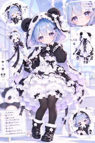パンダ系魔法少女
