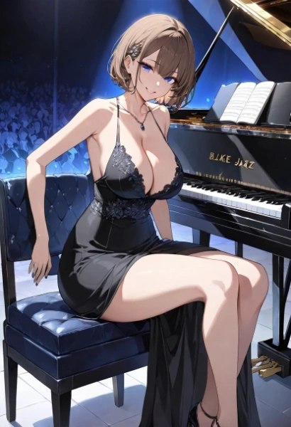 美人ピアニストのコンサート