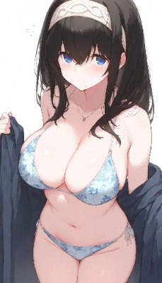 鷺沢文香 水着