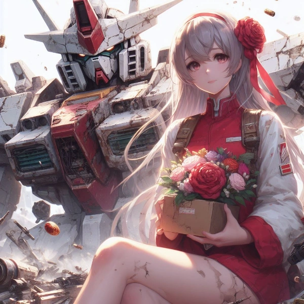 あの白いヤツに貰っちゃった！