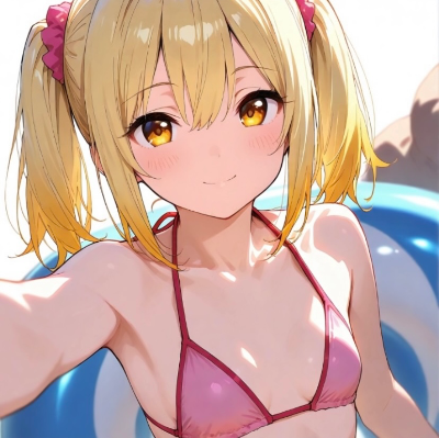 ピンクの水着☆