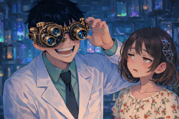 眼鏡君と囚われの少女・新型眼鏡