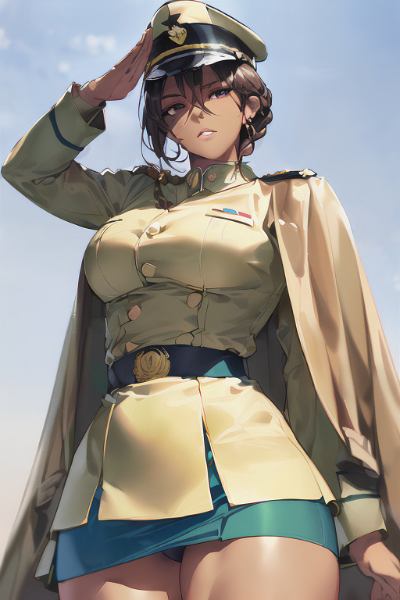 【上官殿】お手本のような敬礼