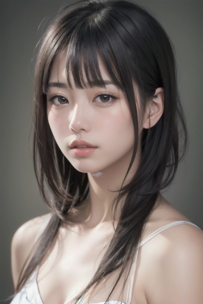 肖像画　女の子