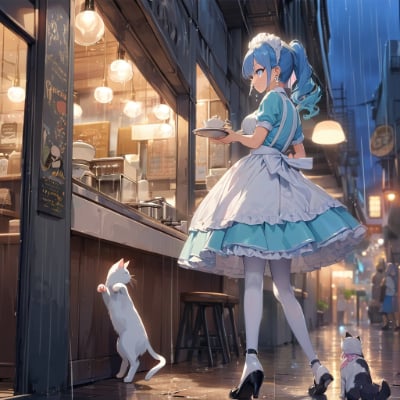 夜の雨
