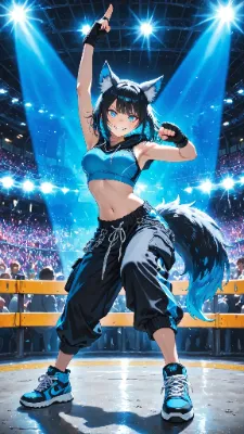 🐺 ストリートダンスバトル 〜よく分かんねぇけどノったもん勝ちだろ！〜🔥🐺💙