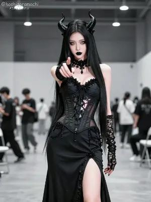 暗黒の女王、圧倒的な存在感