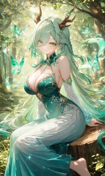 グリーンドラゴンのお姉さん