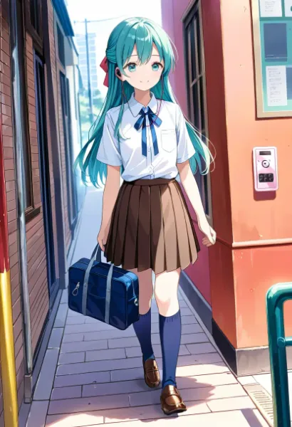 常磐アクア（お題：イヤホン）