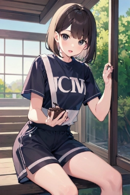 ガトーショコラ　女の子　ボブ