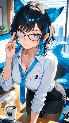 🐺 眼鏡ネクタイコーヒー 〜なあ、ちょっと休憩してかない？〜☕👓