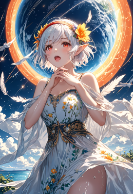 暑い夏のエルフ