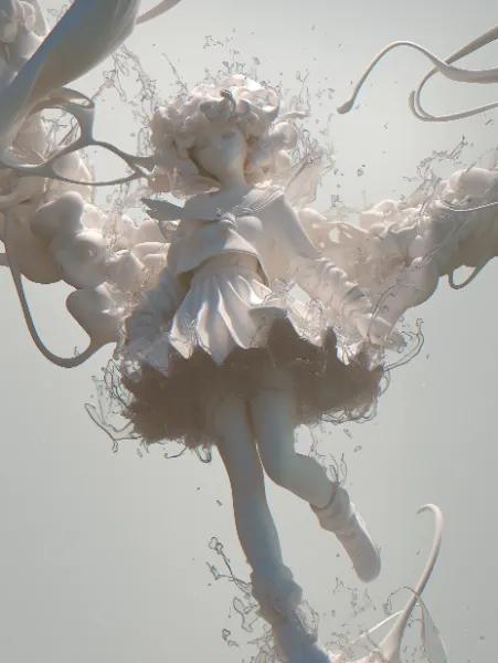 雲の精霊が紡ぐ少女の夢幻 - １日待ったのに。。