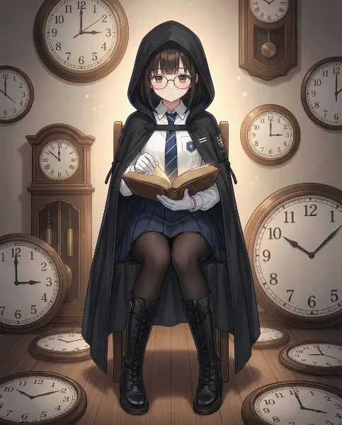 止まった時計と、止められない読書